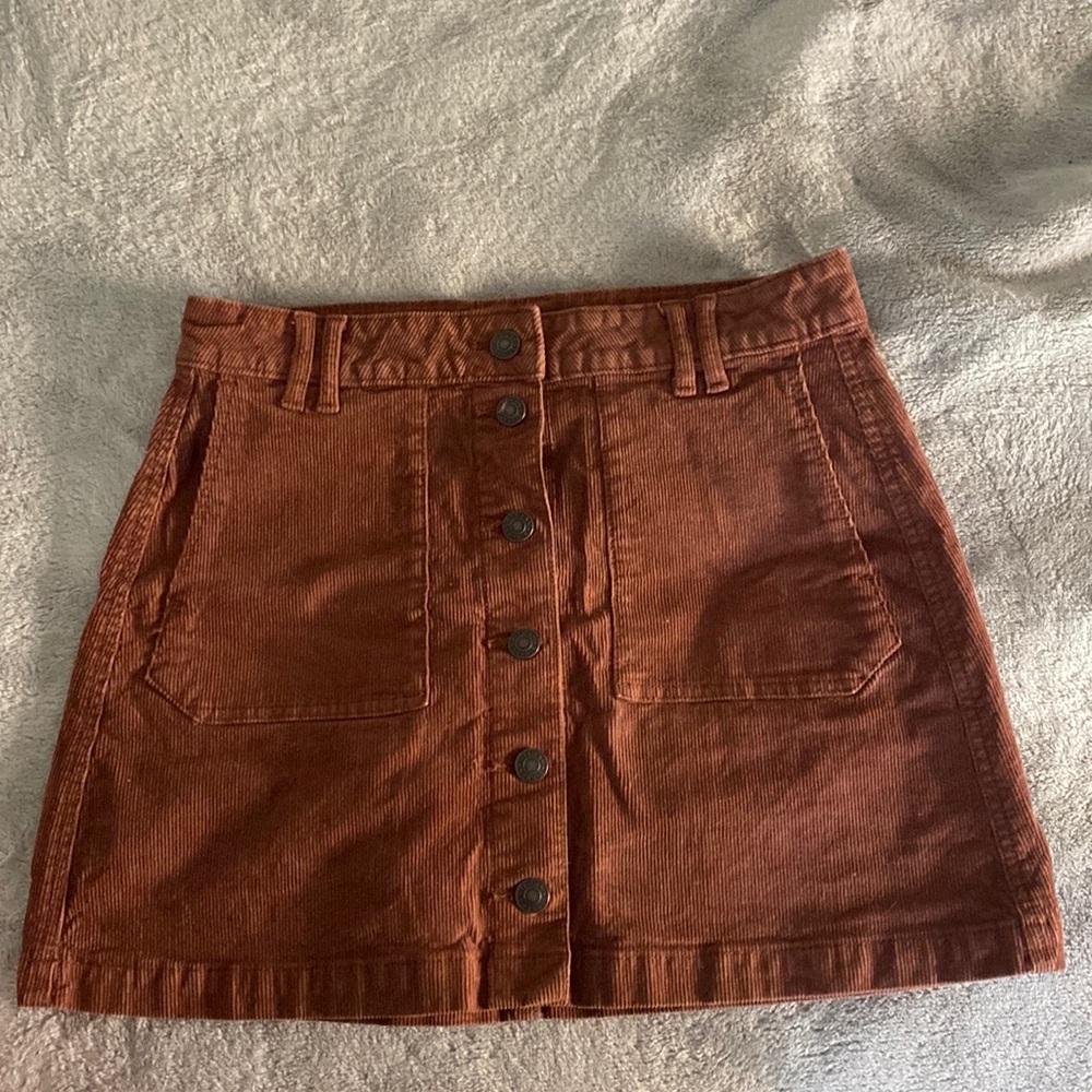 AE Super High Waisted A Line Skirt